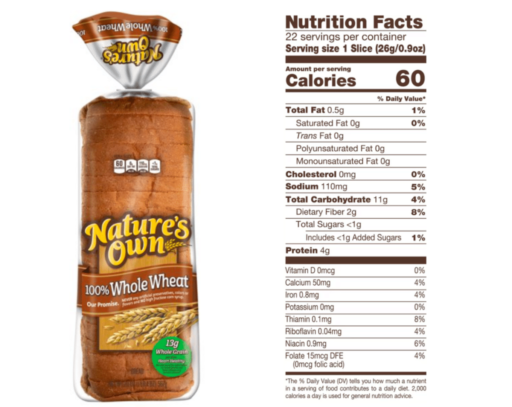 Natures Own Whole Wheat