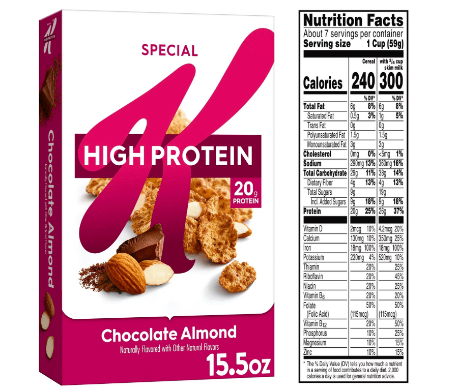 High protein cereal - special K high protein