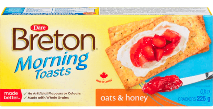 Low sodium crackers - Breton Morning Toasts