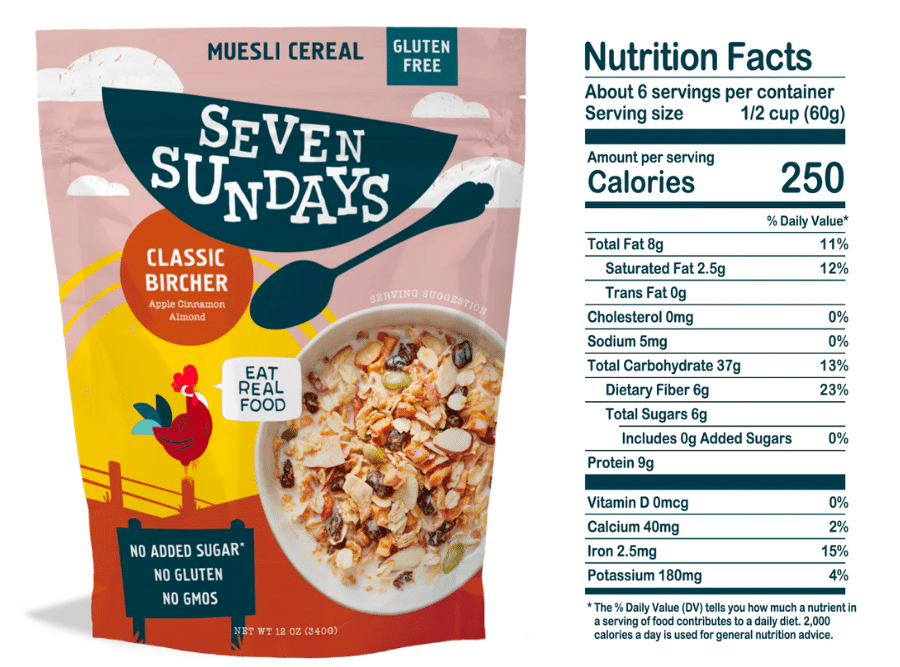 Seven Sundays Muesli