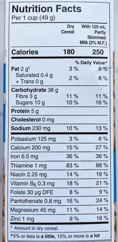 Is Life cereal healthy? Nutrition facts