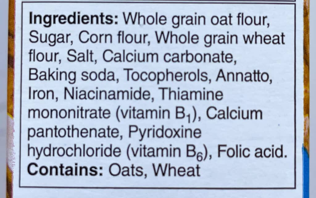 Is Life cereal healthy? Ingredients