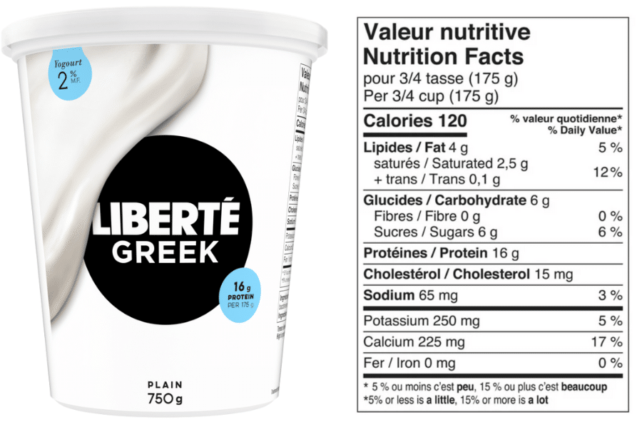 Liberte Greek Yogurt 2%