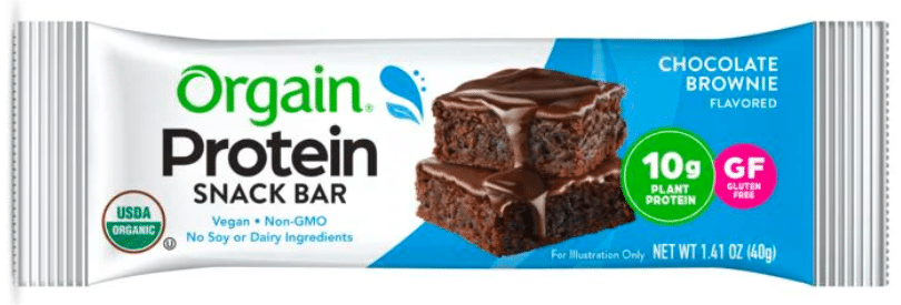 Orgain protein bar