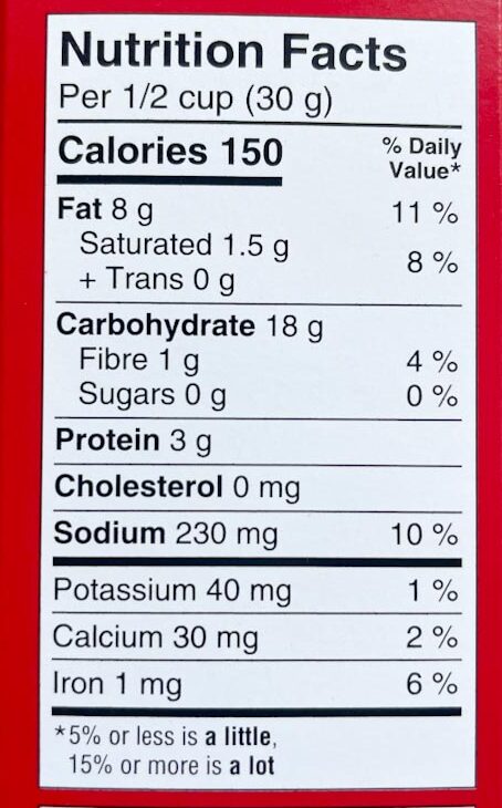 Are cheez-it crackers healthy? Nutrition Facts