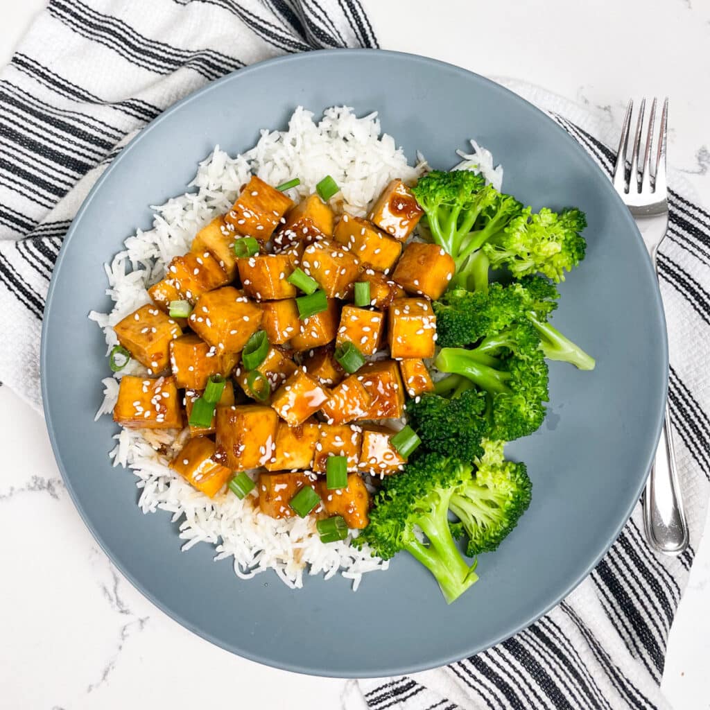 Easy Honey Garlic Tofu Recipe