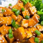 Easy Honey Garlic Tofu Recipe