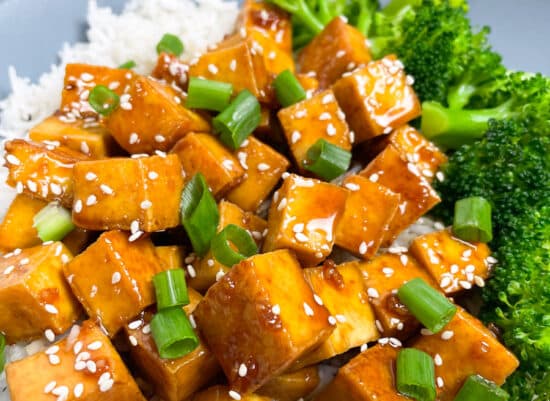 Easy Honey Garlic Tofu Recipe