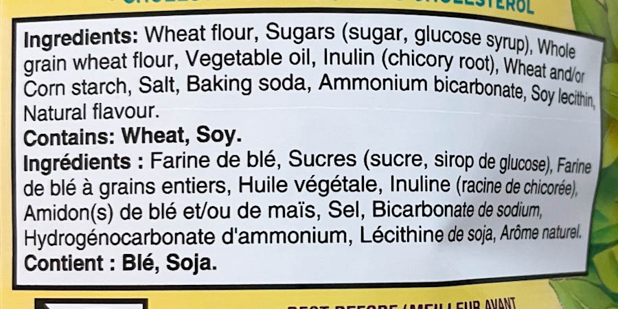 are animal crackers healthy?  ingredient list