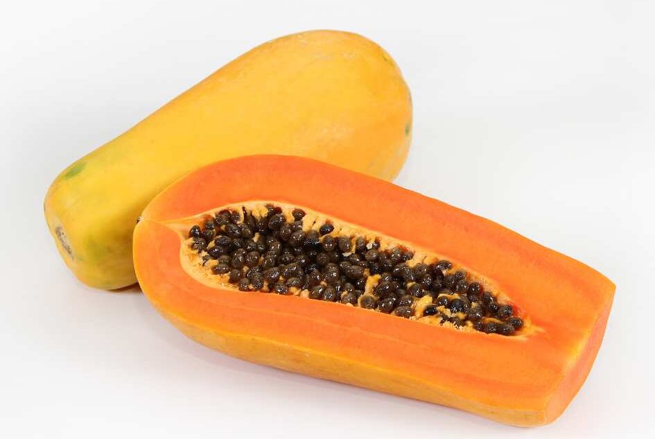 best food sources of vitamin c - papaya