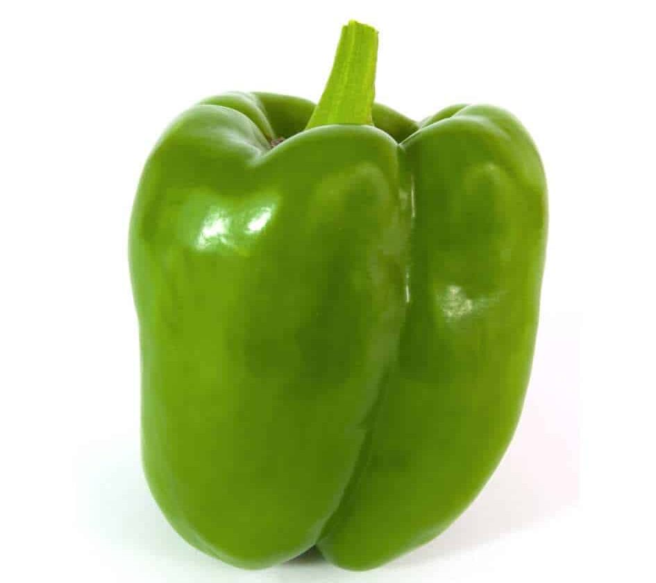 20 best food sources of vitamin c - green pepper