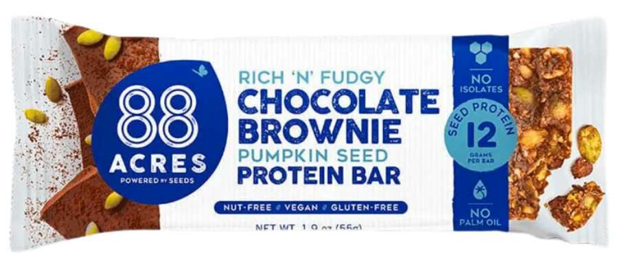 Nut Free Protein Bars - 88 Acres Chocolate Brownie